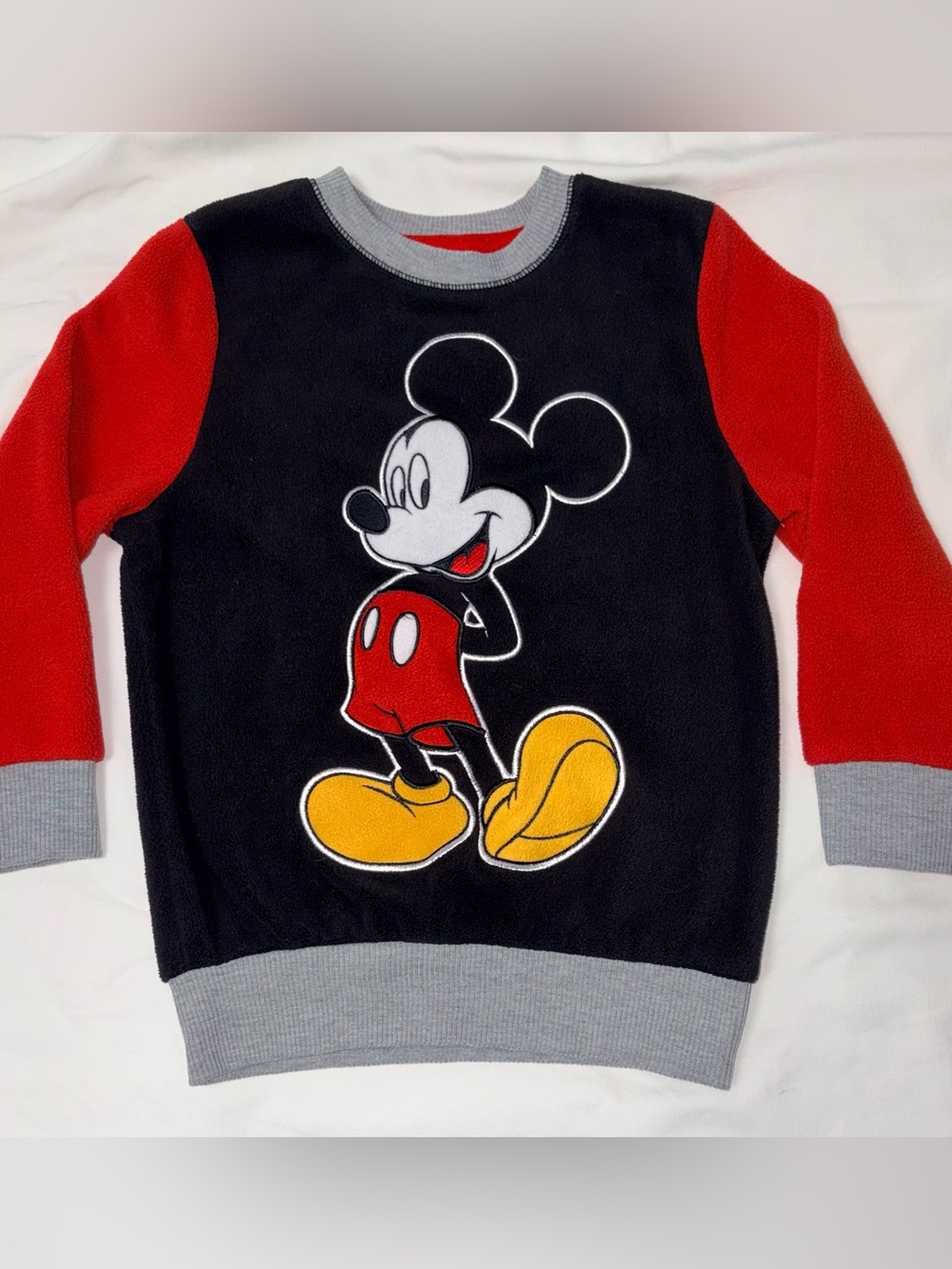 Disney Mickey Mouse fleece sweatshirt sz 4  NWOT